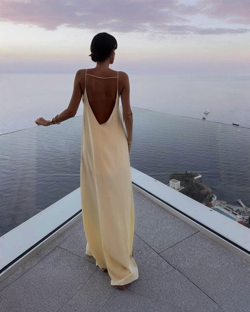 Airy Long Sleeve Dress