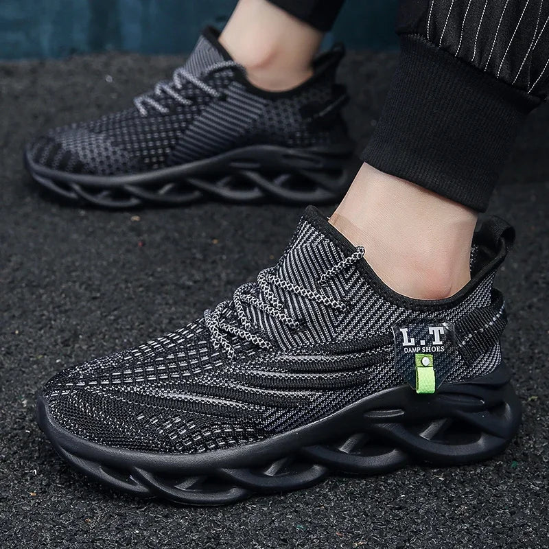 Running Black Jogging Shoes