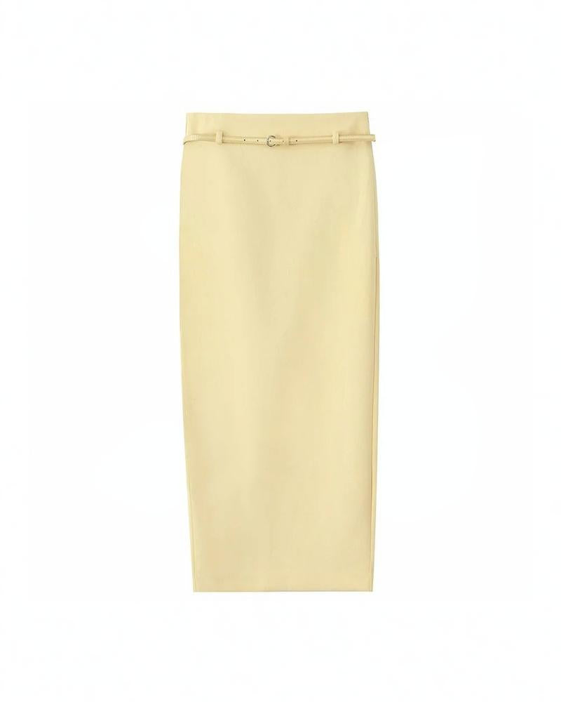 Belted Skirt